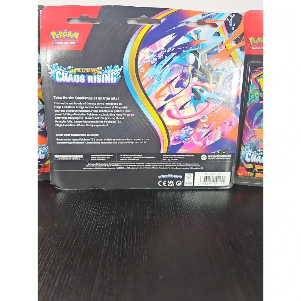 (3) X Charmeleon Promo 3-Packs Blister Chaos Rising Mega Evolution Pokemon TCG